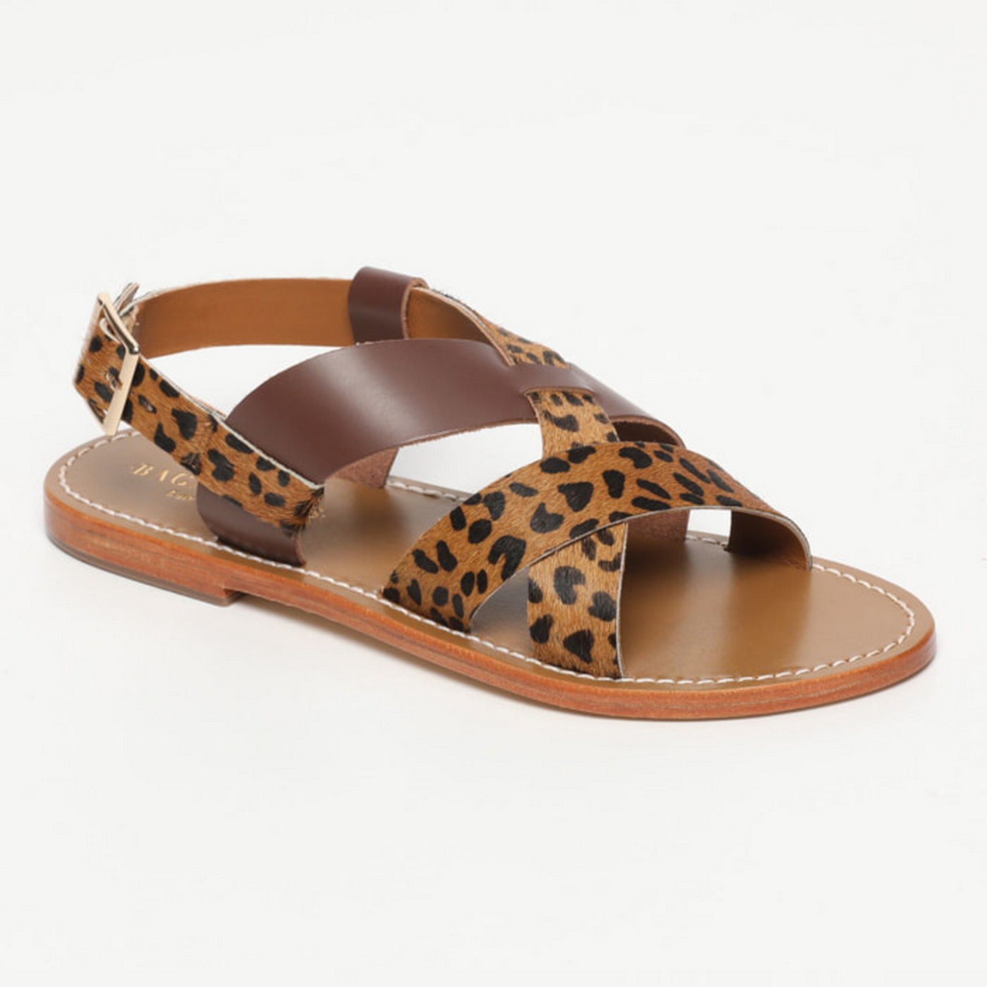 Sandalias Zyrelia - Brown Leopard/Chocolat