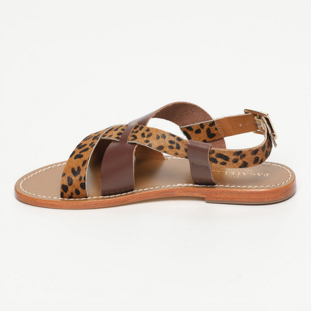 Sandalias Zyrelia - Brown Leopard/Chocolat