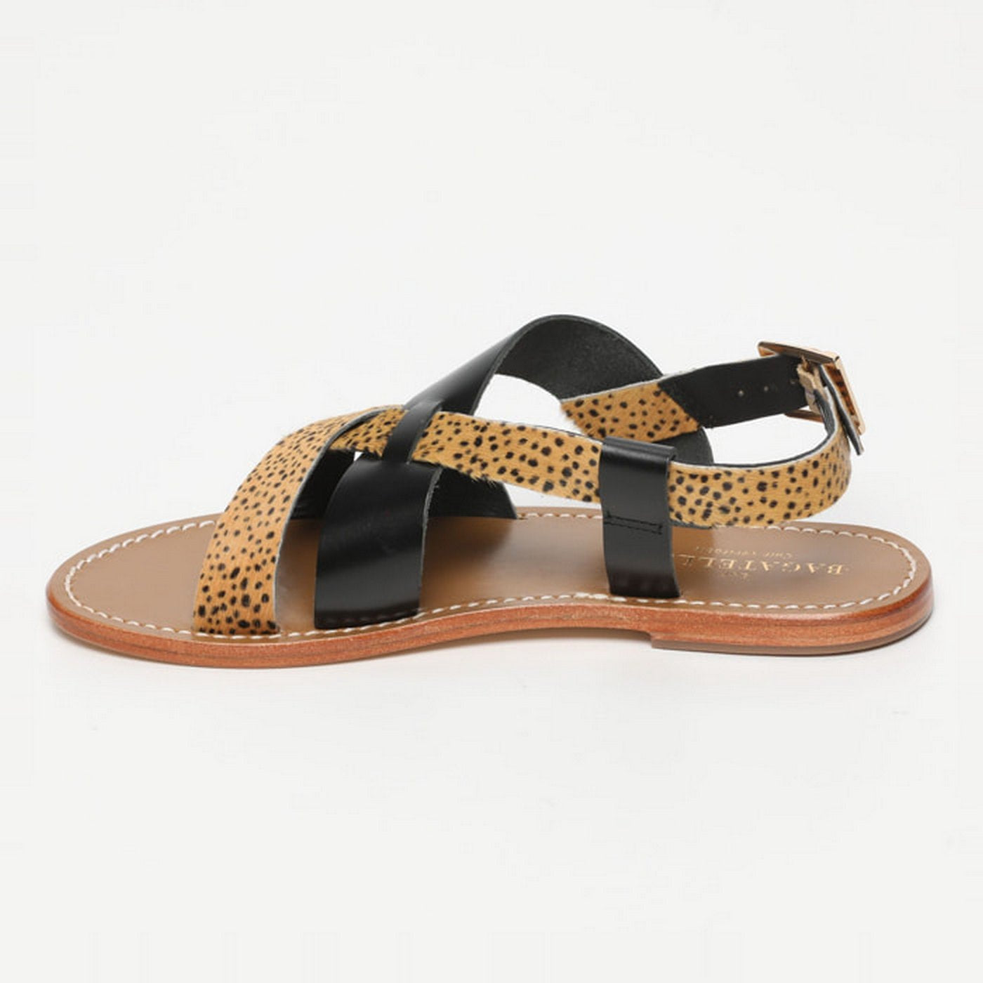 Sandalias Zyrelia - Dots Cow/Black