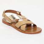 Zyrelia Sandals - Sand/Gold