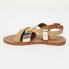Zyrelia Sandals - Sand/Gold