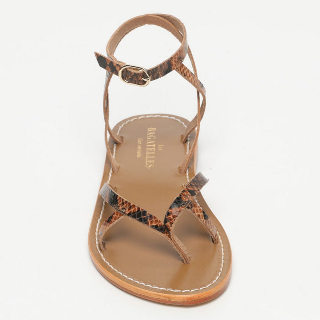 Sandalias Cefalu - Brown Snake