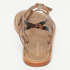 Sandalias Cefalu - Brown Snake