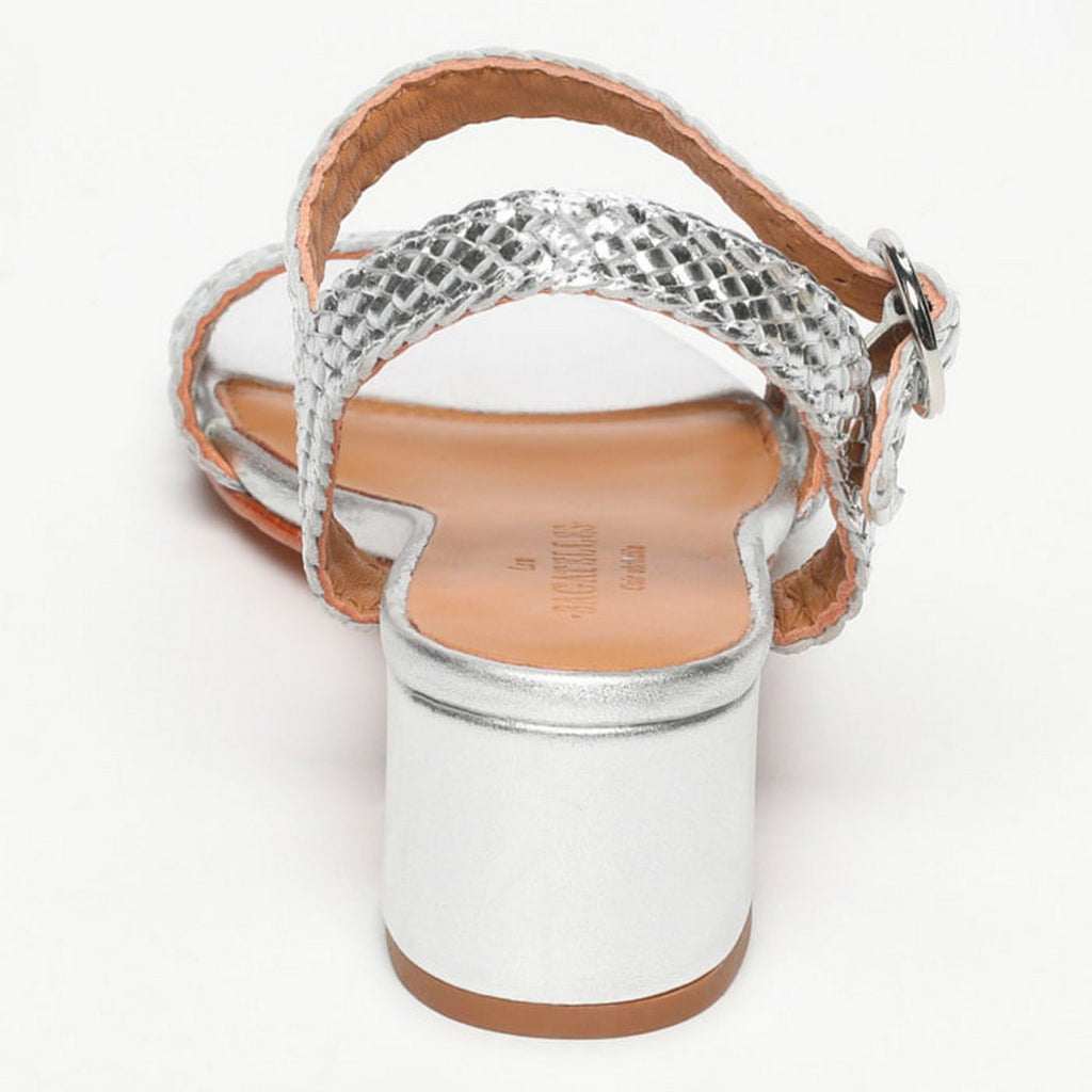 Sandalias de Tacón Phibi - Silver