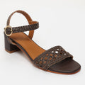 Sandalias de Tacón Phibi - Brown
