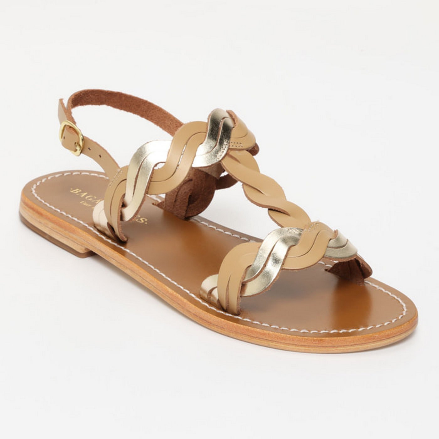 Sandalias Sovena - Sand/Gold