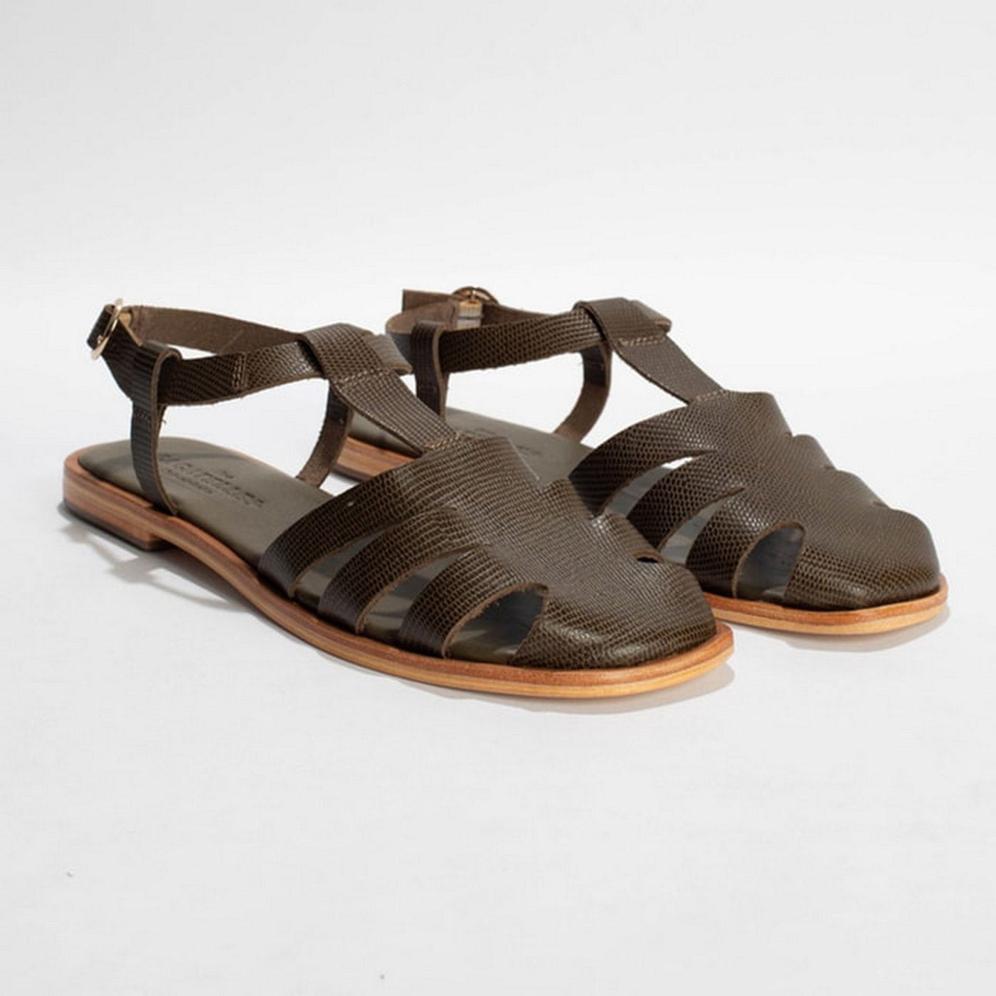 Sandales Malva - Kaki Lizard