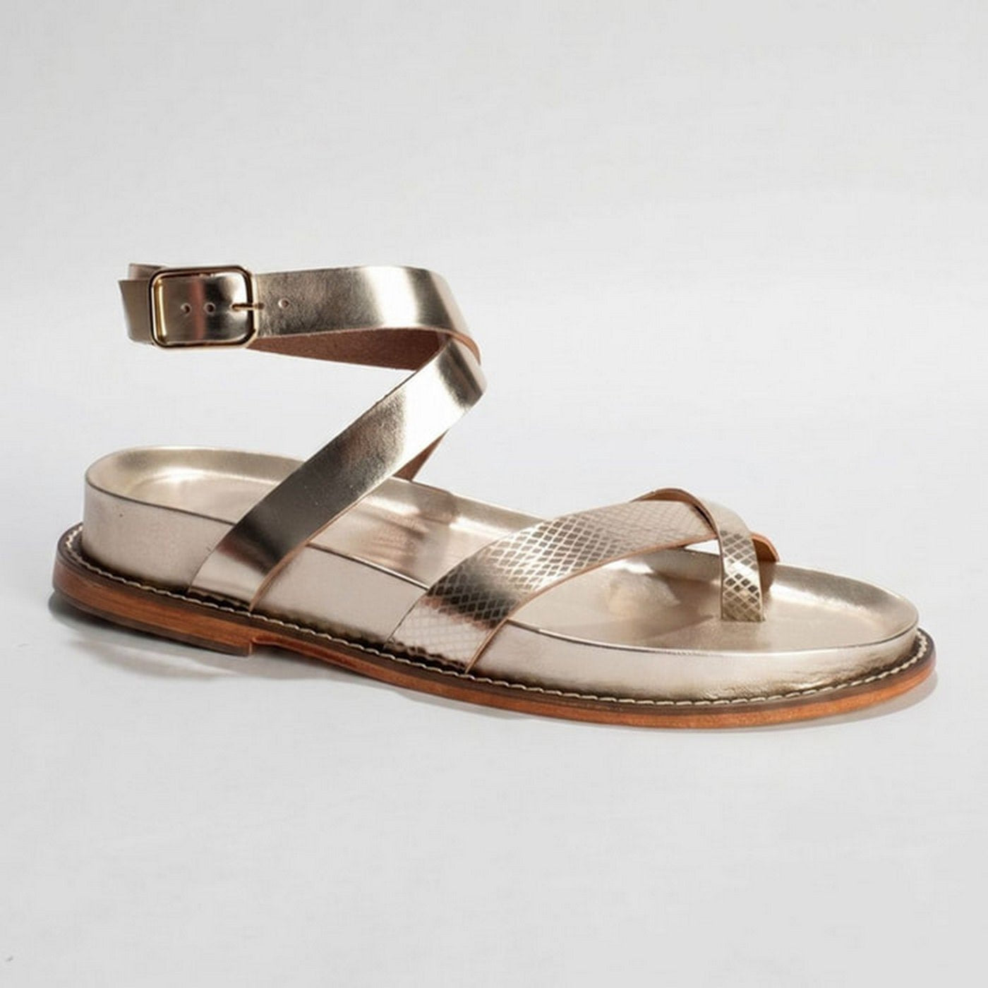 Sandales Malva - Kaki Lizard