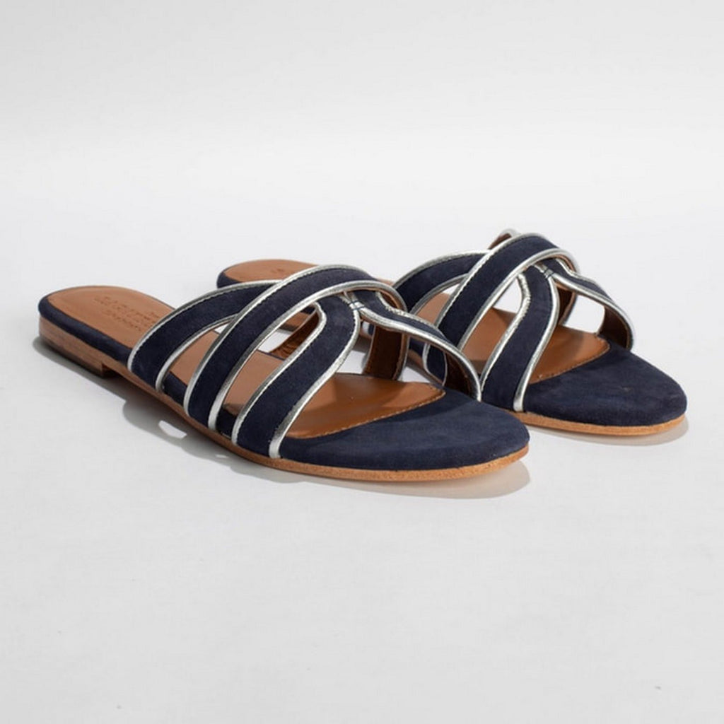 Sandalias Myrtice - Midnight/Silver