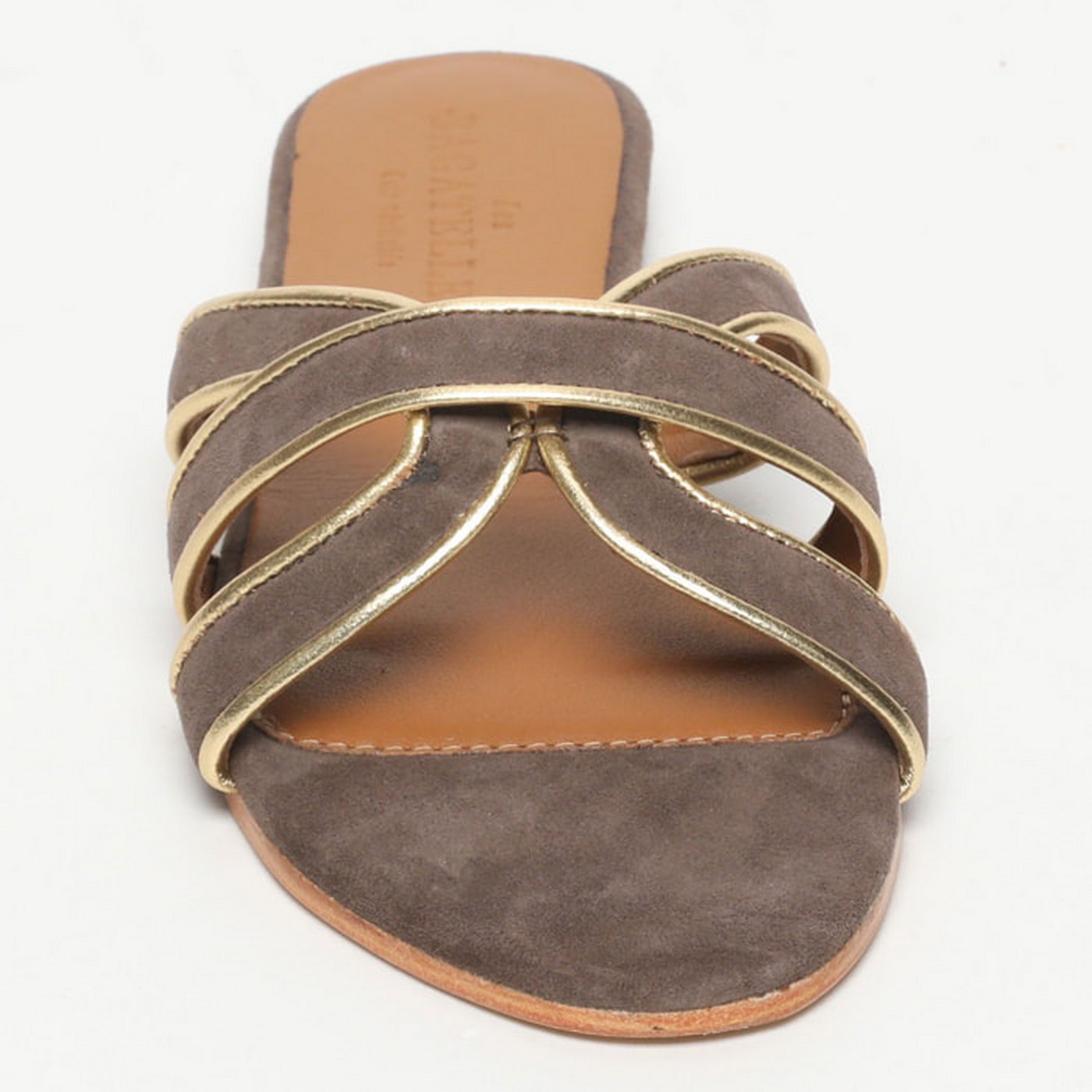 Sandalias Myrtice - Chocolat/Dark Gold
