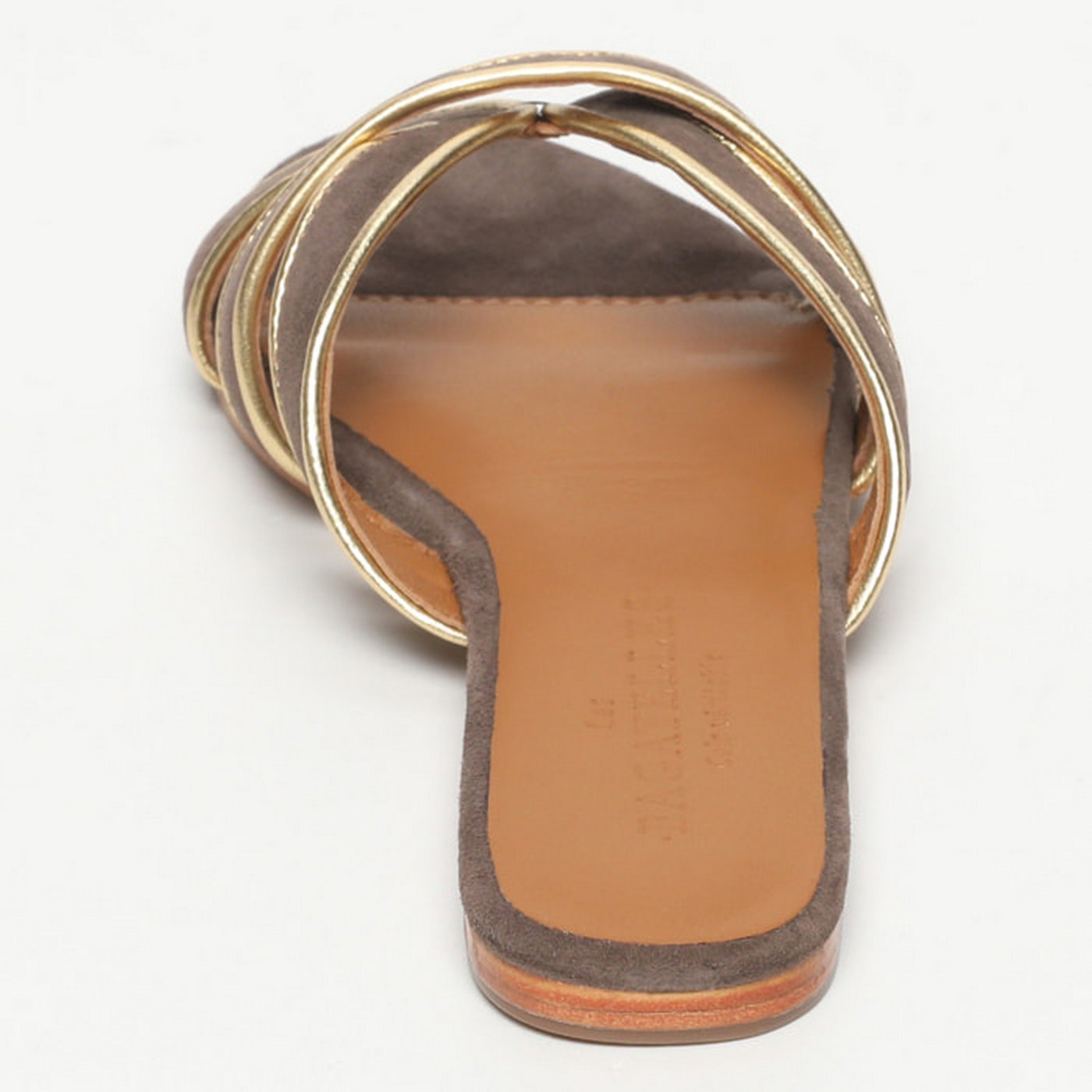 Sandalias Myrtice - Chocolat/Dark Gold
