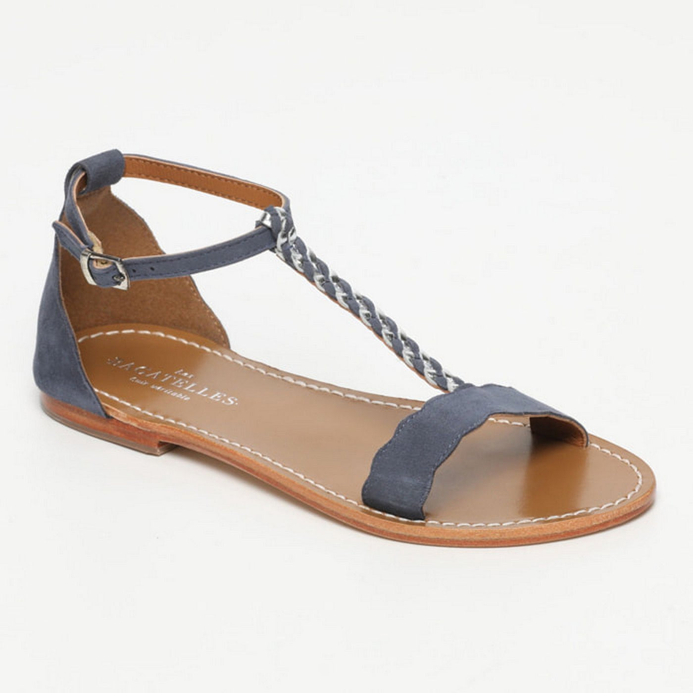 Sandalias Clark - Ocean/Silver