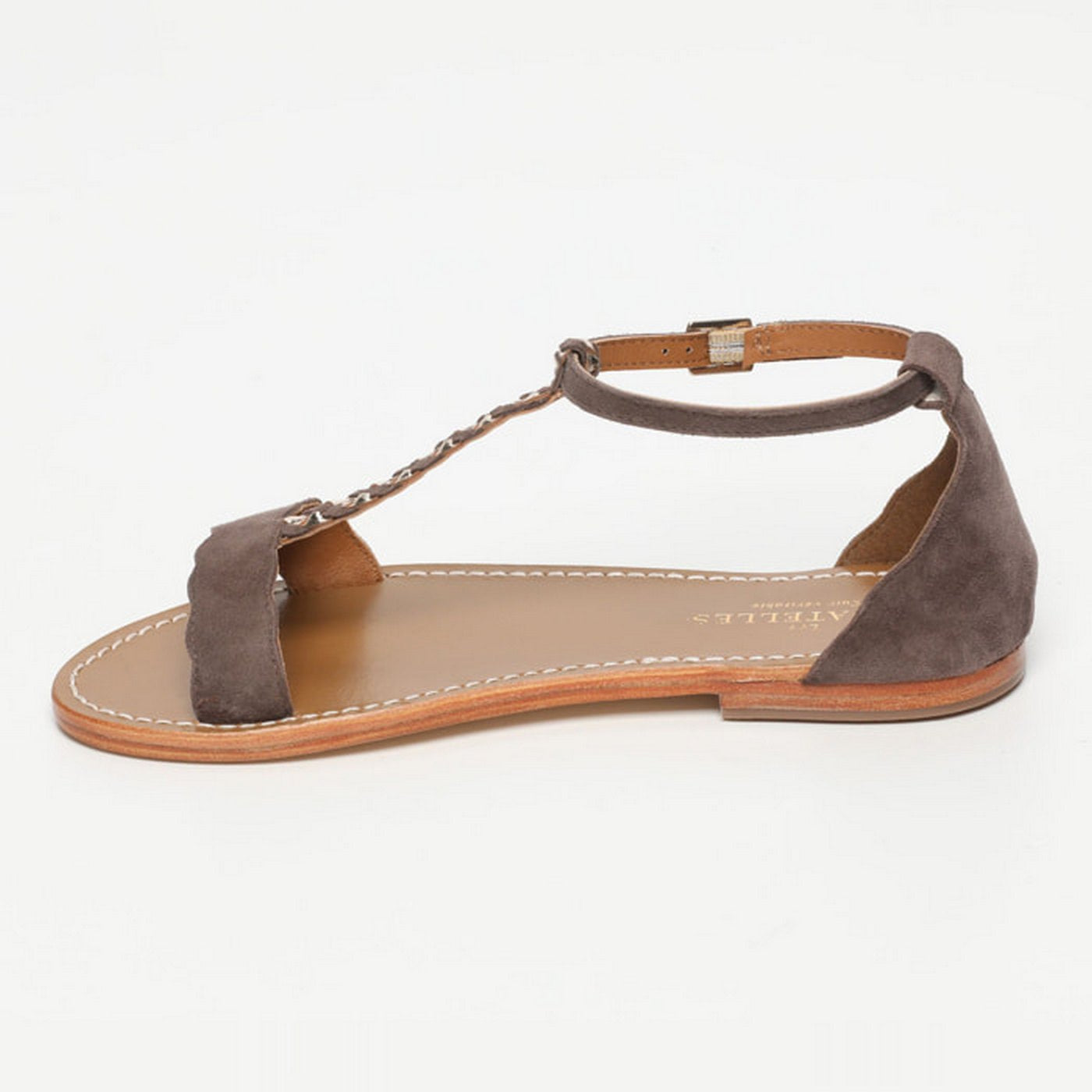 Sandalias Clark - Chocolat/Gold