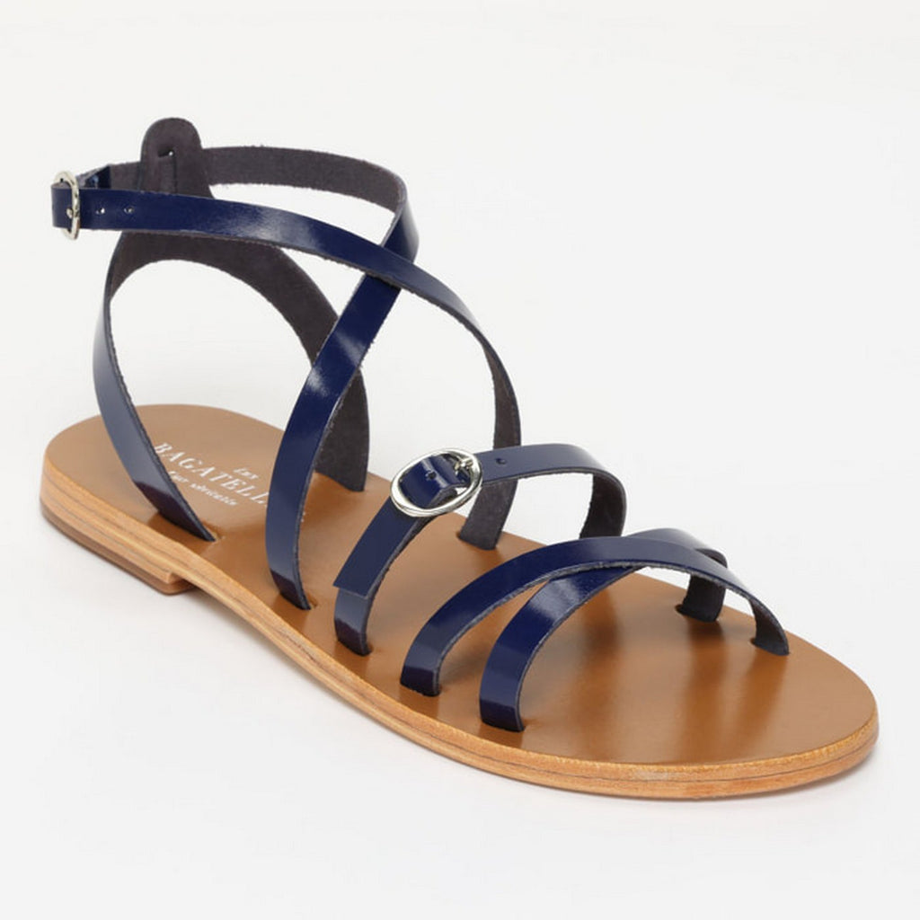 Sandales Abhiri - Midnight Patent