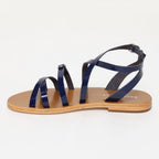 Sandales Abhiri - Midnight Patent