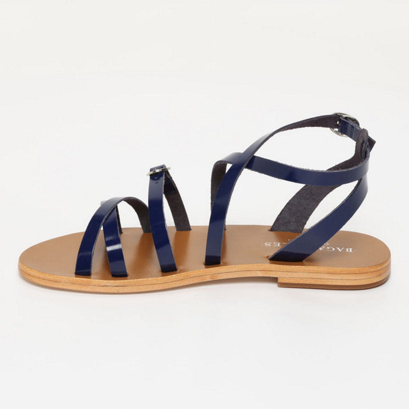 Sandales Abhiri - Midnight Patent