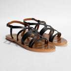 Sandales Georgie - Black Nappa