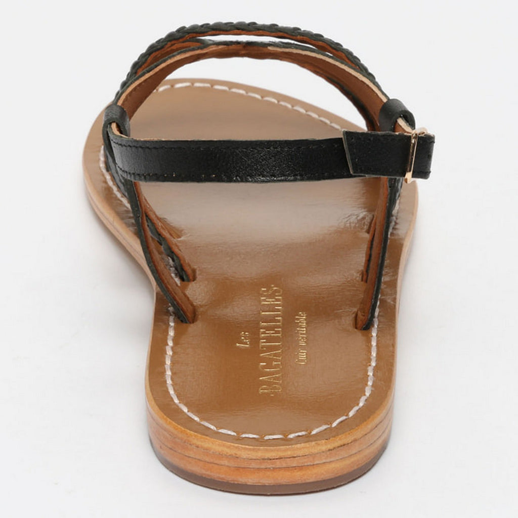 Sandales Georgie - Black Nappa
