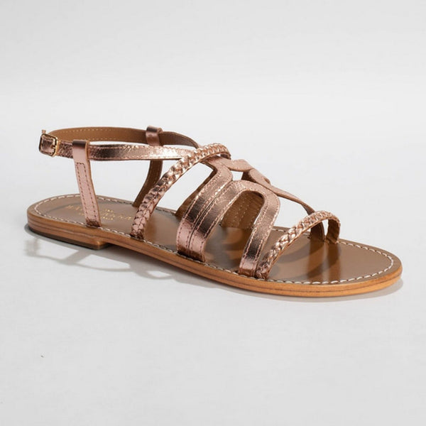 Sandales Georgie - Rosegold Nappa