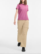 T-shirt a maniche corte da donna - Malva