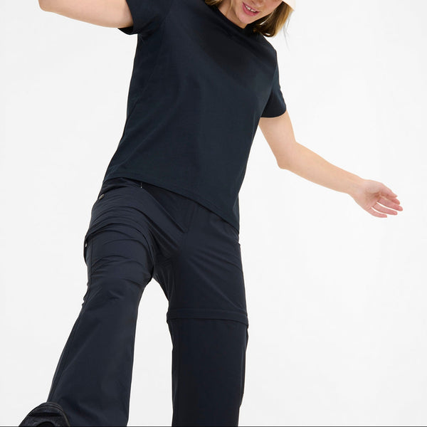 T-shirt a maniche corte - nero - donna