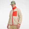 Men’s Full-Zip Top - Beige