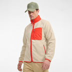 Men’s Full-Zip Top - Beige