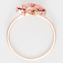 "Hibiscus" Ring - Rose Gold