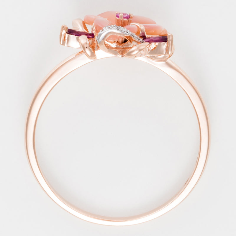 "Hibiscus" Ring - Rose Gold