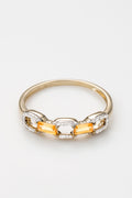 Bague "Kalys" D0,07/30 C0,18/2 - Or Jaune 375/1000
