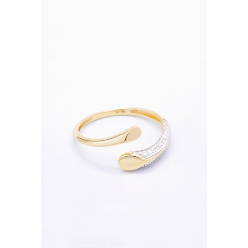 "Aenor" Ring D0.10/28 - Yellow Gold