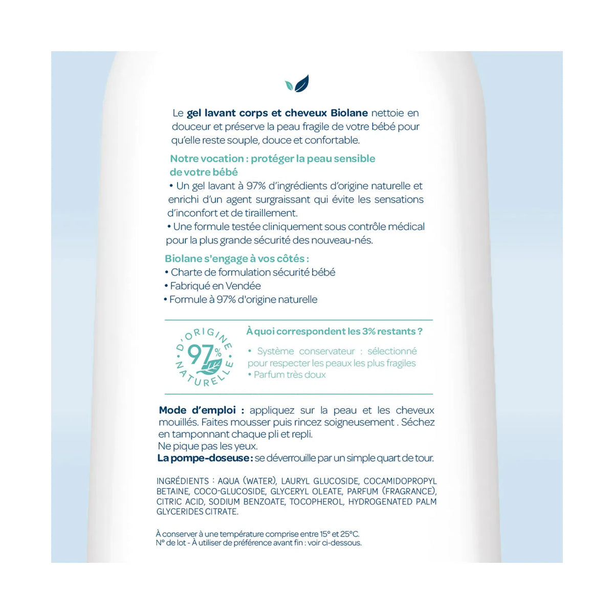4-Pack Tvättgel Kropp & Hår 2-I-1