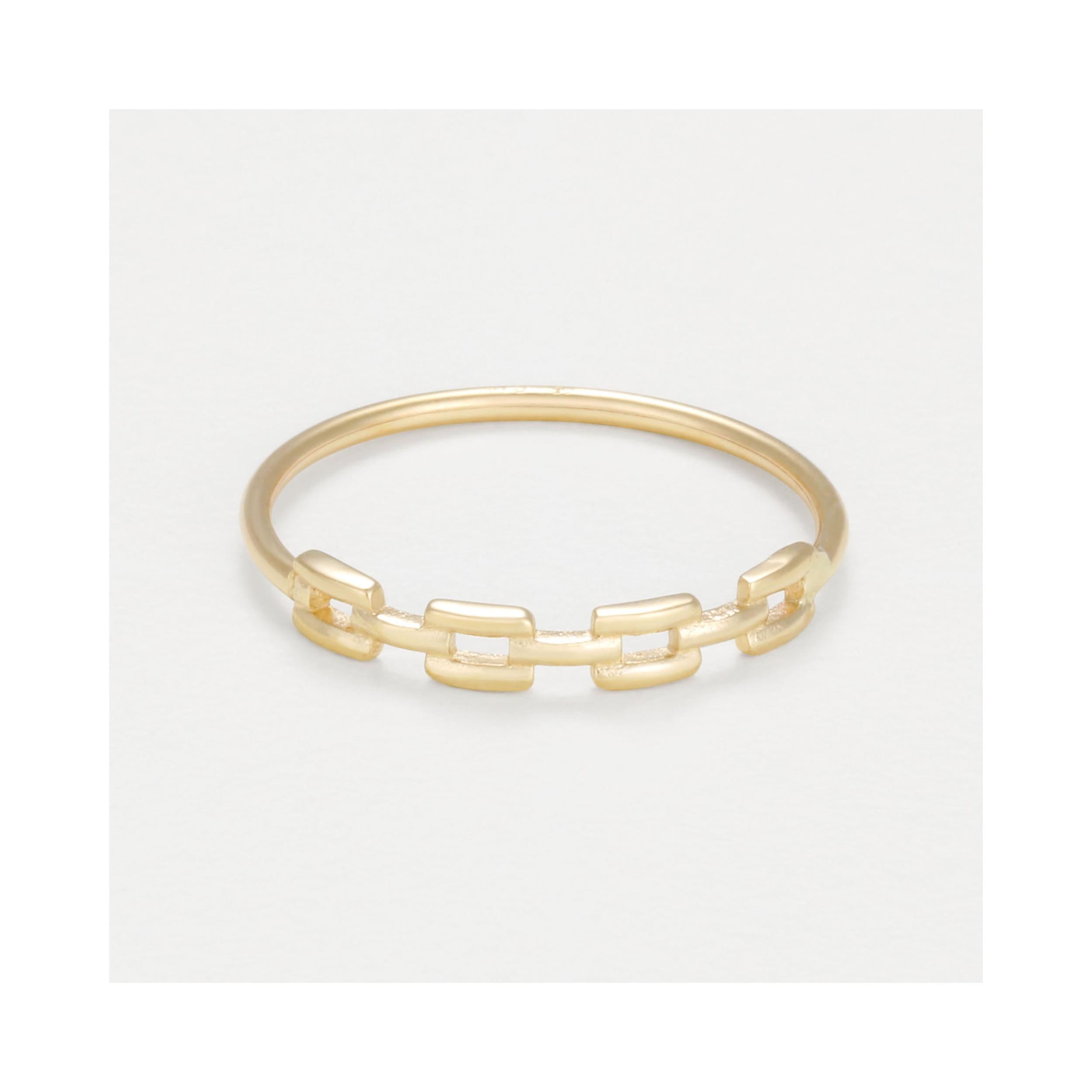 "Angela" Ring, 375/1000 Yellow Gold