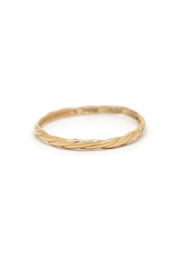 Bague " Adolie" Or Jaune 375 / 1000