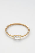 Ivy Ring - Yellow Gold And Zirconium