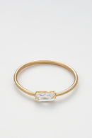 Bague Ivy - Or Jaune Et Zirconium