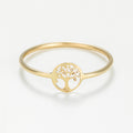 Bague "Petit Arbre De Vie" - Or Jaune