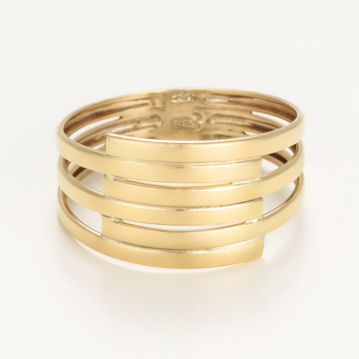 Bague "Fabio" Or Jaune 375/1000