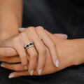 Bague " Elsa" Or Jaune 375/1000 Et Zirconium