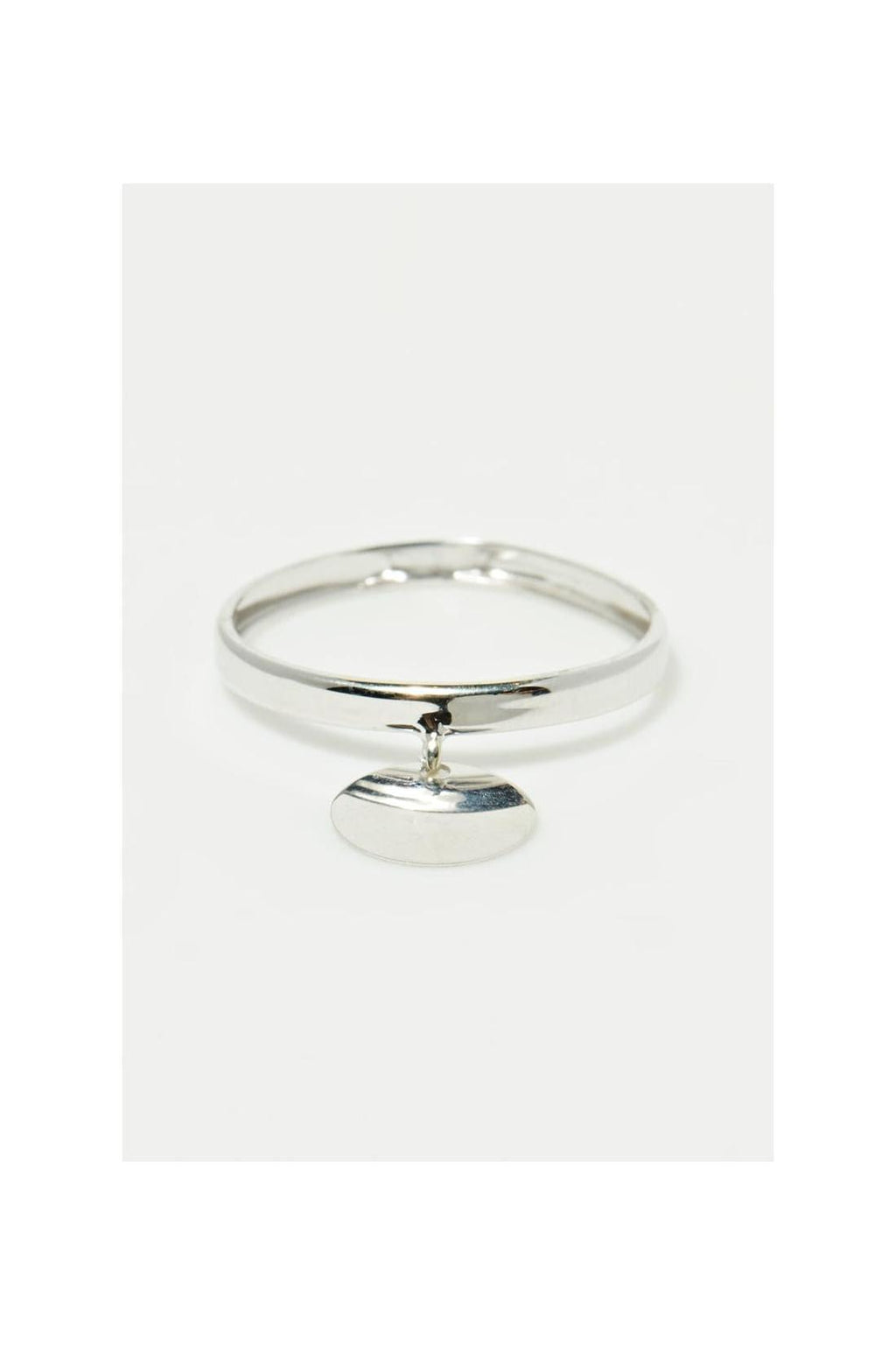 Bague"Médaillon" Or Blanc 375/1000