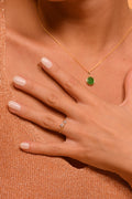 "Rencontre Florale" Ring - 375/1000 Yellow Gold