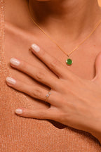 "Rencontre Florale" Ring - 375/1000 Yellow Gold