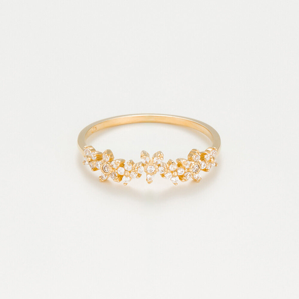 Bague "Cocktail" Or Jaune 375/1000