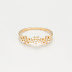 Bague "Cocktail" Or Jaune 375/1000