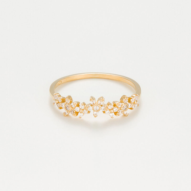 Bague "Cocktail" Or Jaune 375/1000