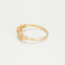 Bague "Cocktail" Or Jaune 375/1000