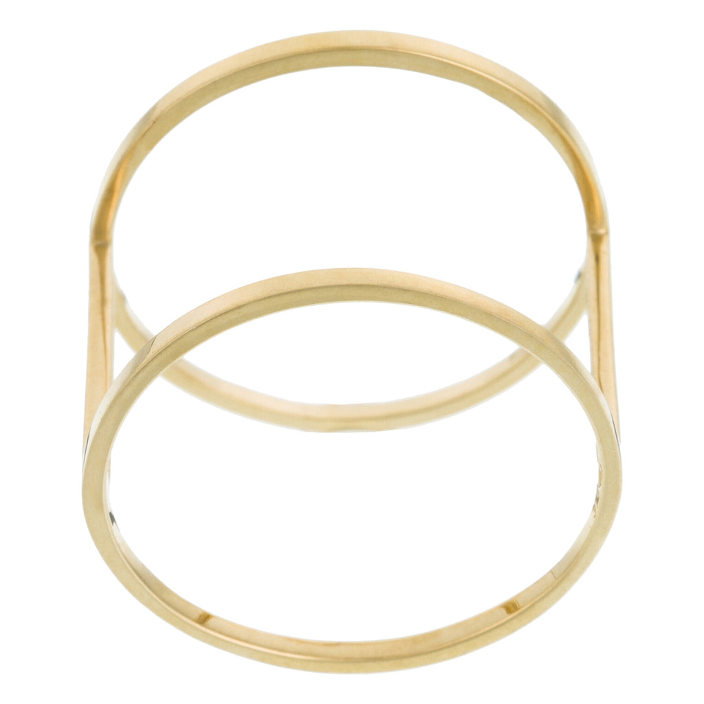 Anillo Jolie Jaula Dorada - Oro Amarillo