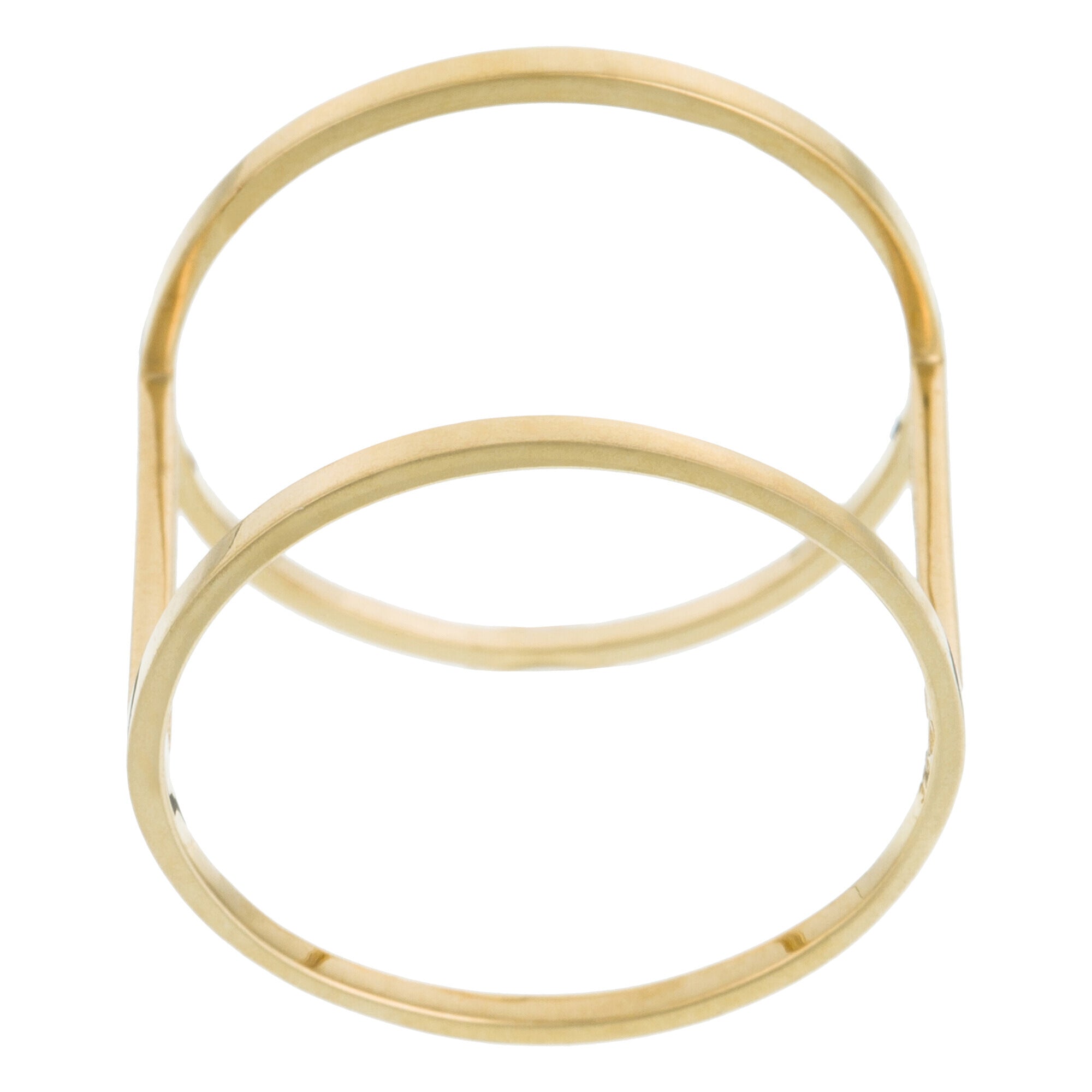 Anillo Jolie Jaula Dorada - Oro Amarillo