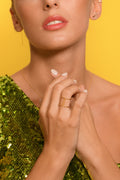 Anillo Jolie Jaula Dorada - Oro Amarillo