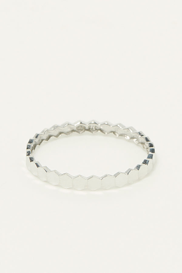 “Fiancee” Ring 375/1000 White Gold